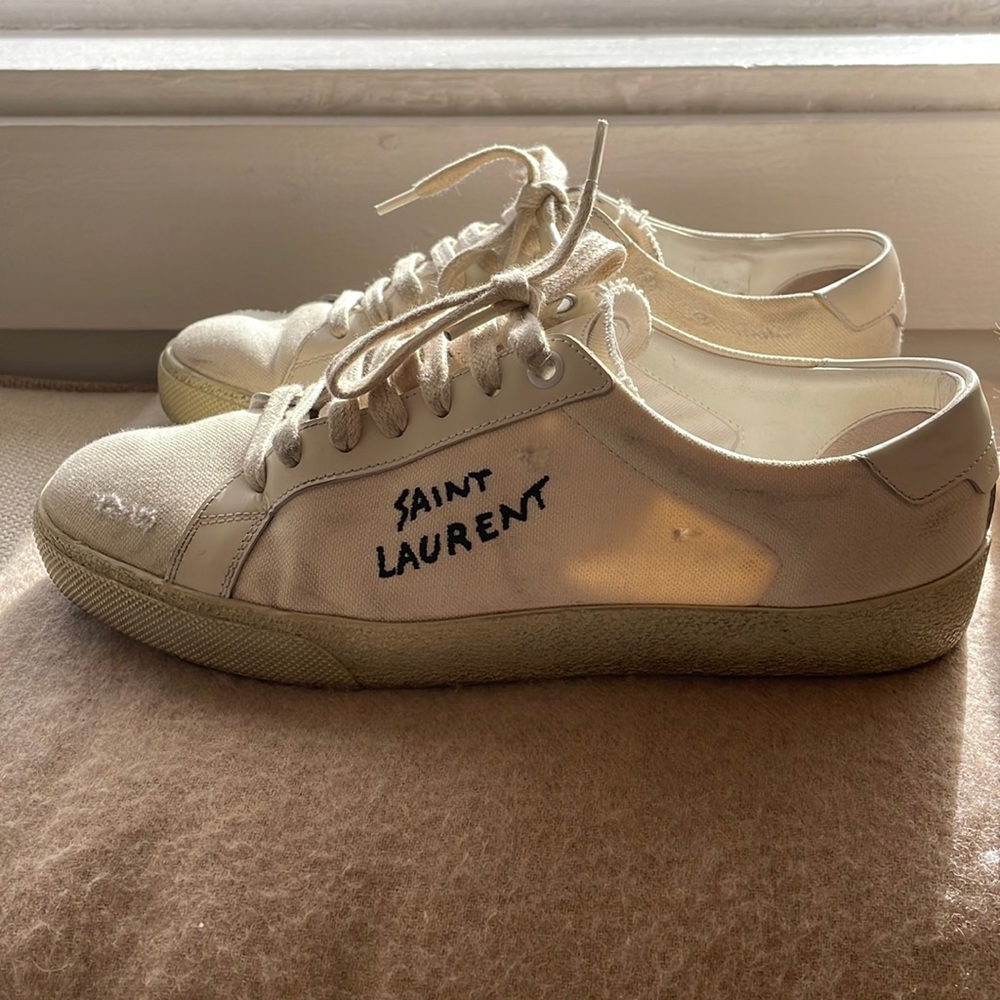 Aunthentic Saint Laurent Court Classic Sneaker